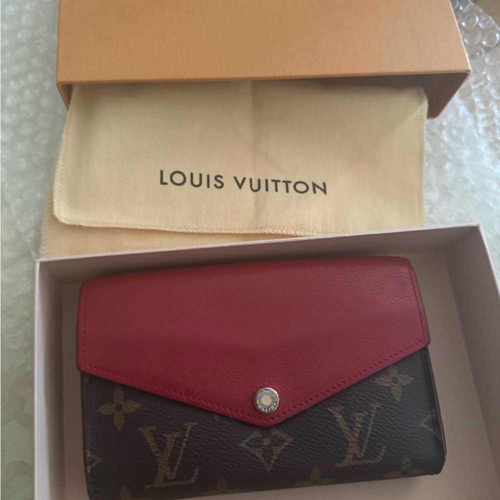Louis Vuitton Pallas Compact Wallet full inclusion with COA